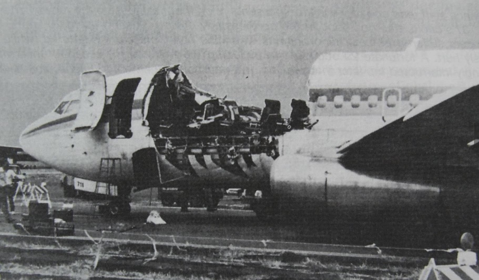 “My colleague was on the plane to Hawaii  [Aloha Airlines Flight 243 in April 1988] where the entire top of the plane ripped off… they flew the rest of the way without any overhead.. landed and everyone walked off. Absolutely insane to see the pictures. Talk about being given a 2nd chance.”